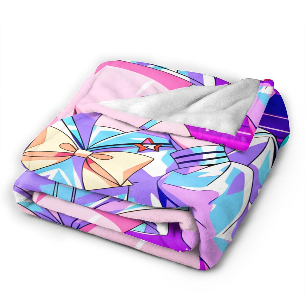 Needy Streamer Overload Kangel Bedding Throws Comfortable Trend Blankets For Living Room Camping Flannel Bedspread Bed Cover