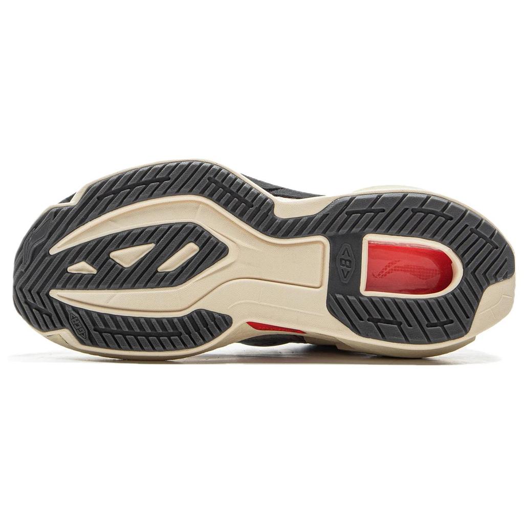 Li-Ning Lijun 8 Simple Comfortable Shock Absorbing Lightweight Rebound Low Top Casual Running Shoes Women Sneaker Light-Gray Bright-Neon ARZV004-5