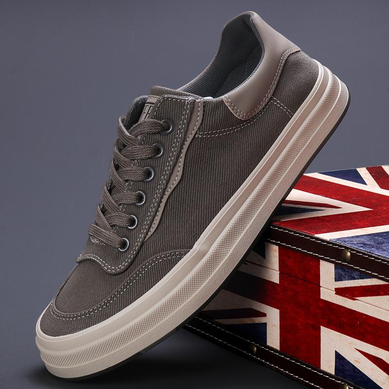 New Spring Mens Shoes Korean Style Versatile Trendy Casual Mens Canvas Shoes Comfortable and Breathable Niche Cloth Shoes for Men