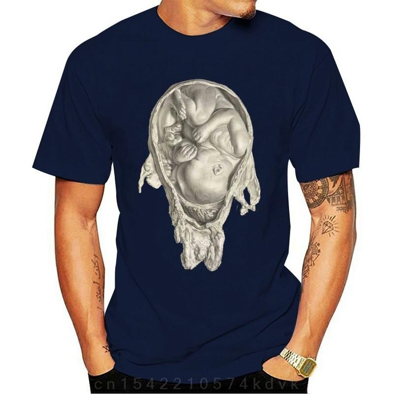 Style Short Sleeve Leonardo Da Vinci Fetus In Utero Funny Weird Baby Renaissance Art TShirtcustom Shirt Printing