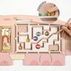 Children's Kindergarten Crocodile Wall Game Puzzle Early Education Intellectual Wall Busy Board Wall Decoration Toy