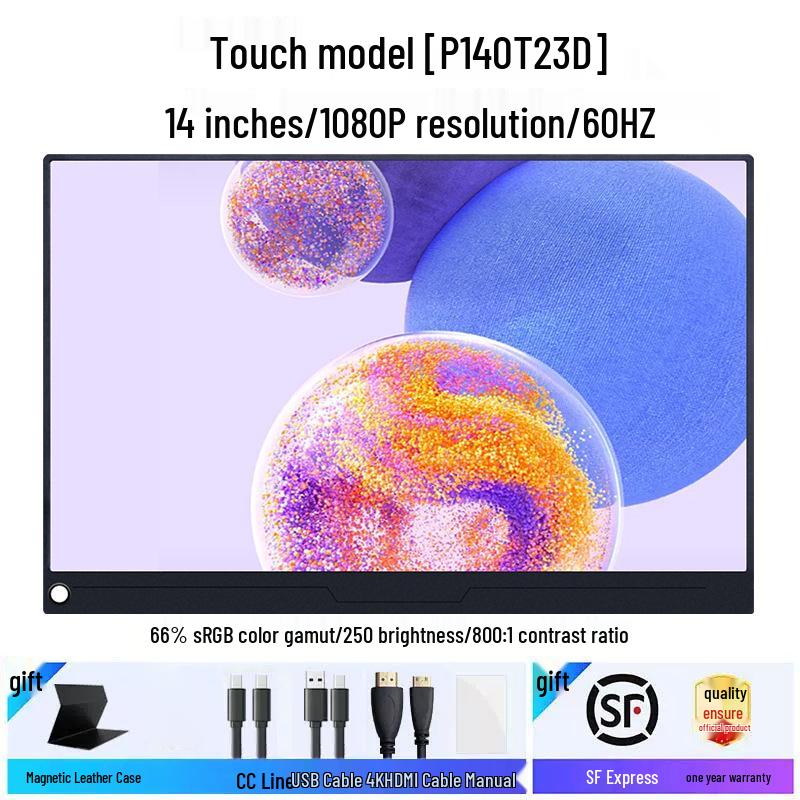 15.6" 4K Touch OLED 144Hz Portable Display for Switch