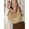 Summer Fashionable Large-capacity Underarm Bag, Versatile Single-shoulder Vegetable Basket Bag