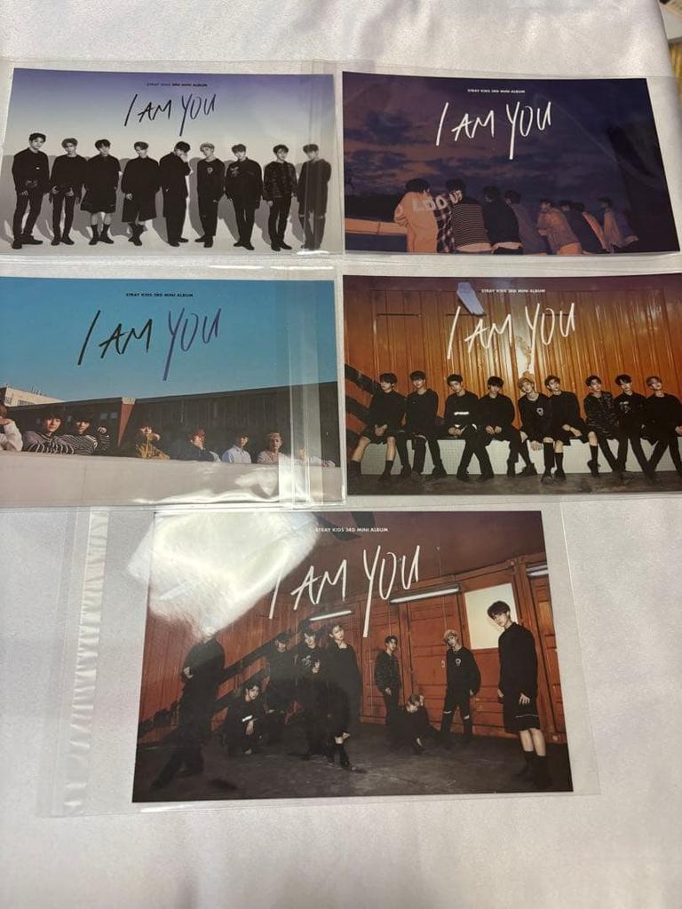 [USED] Stray Kids I Am You Postcards (12 cards)