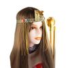 Detailed Cleopatra Headpiece Plastic Crowns For Cosplay Event Themed Celebrations Comfortable Wear