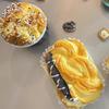 Home Decor PU  Simulated Square Paper Cup Bread Model Cup Fruit Cream Brushed Cake Dessert Shooting Prop Decoration