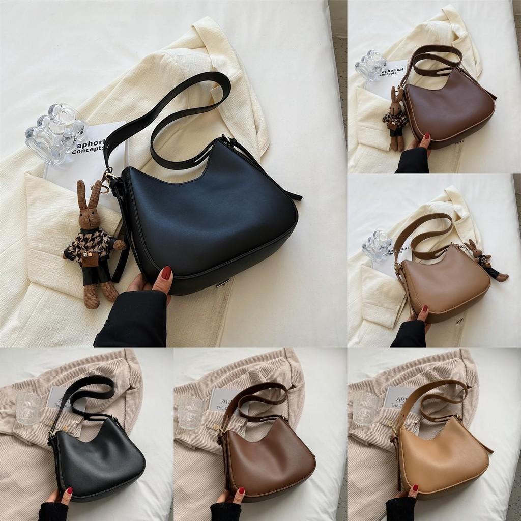 High-end Fashion Shoulder Bag Women's Korean Style Retro Simple Lady Crossbody Bag