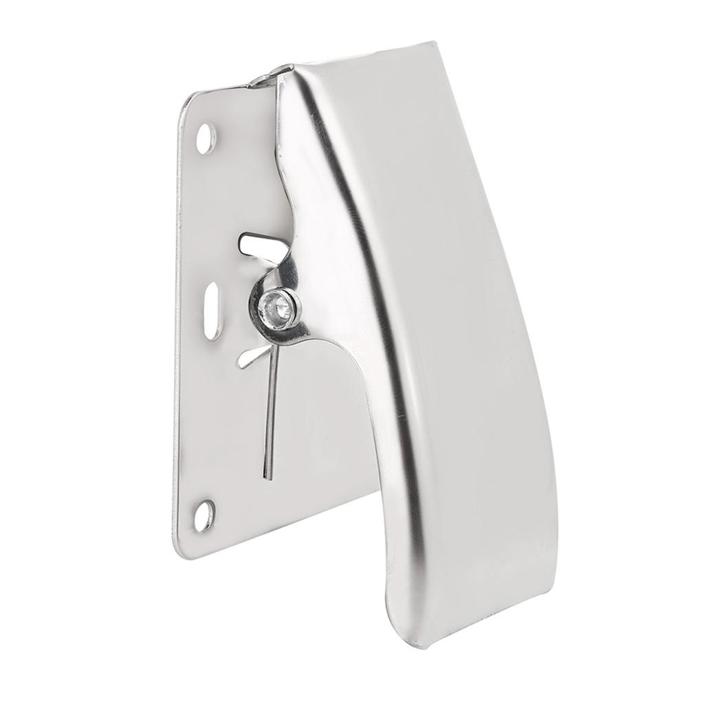 Fish Clning Clamp Professional 304 Stainless Steel Tail Clip with Mounting Hardware Securely Holds Fish for Filleting and Scaling