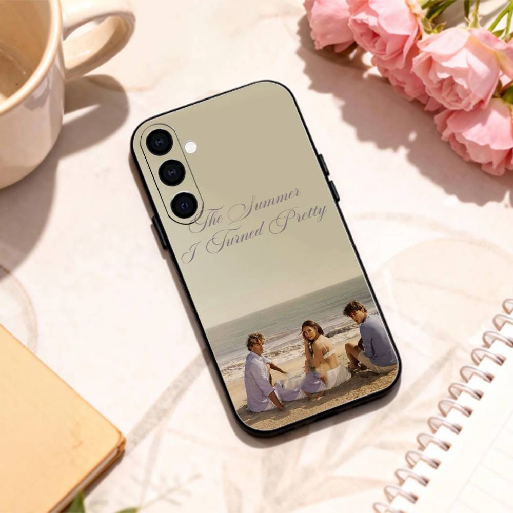 T-The S-Summer I Turned Pretty phone Case For Samsung Galaxy A73,A72,A71,A70,A53,A52,A51,Others Soft Black Shell