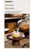 Japanese Style Acacia Wood Cake Stand - High-Footed Dessert Tray and Snack Plate for Living Room Display