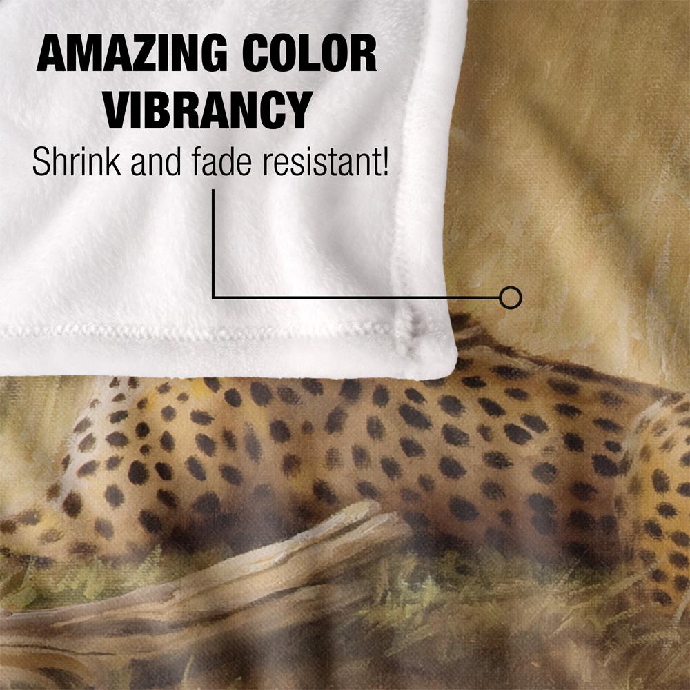 Wild Wings African Cats 2 Silky Supersoft Blanket