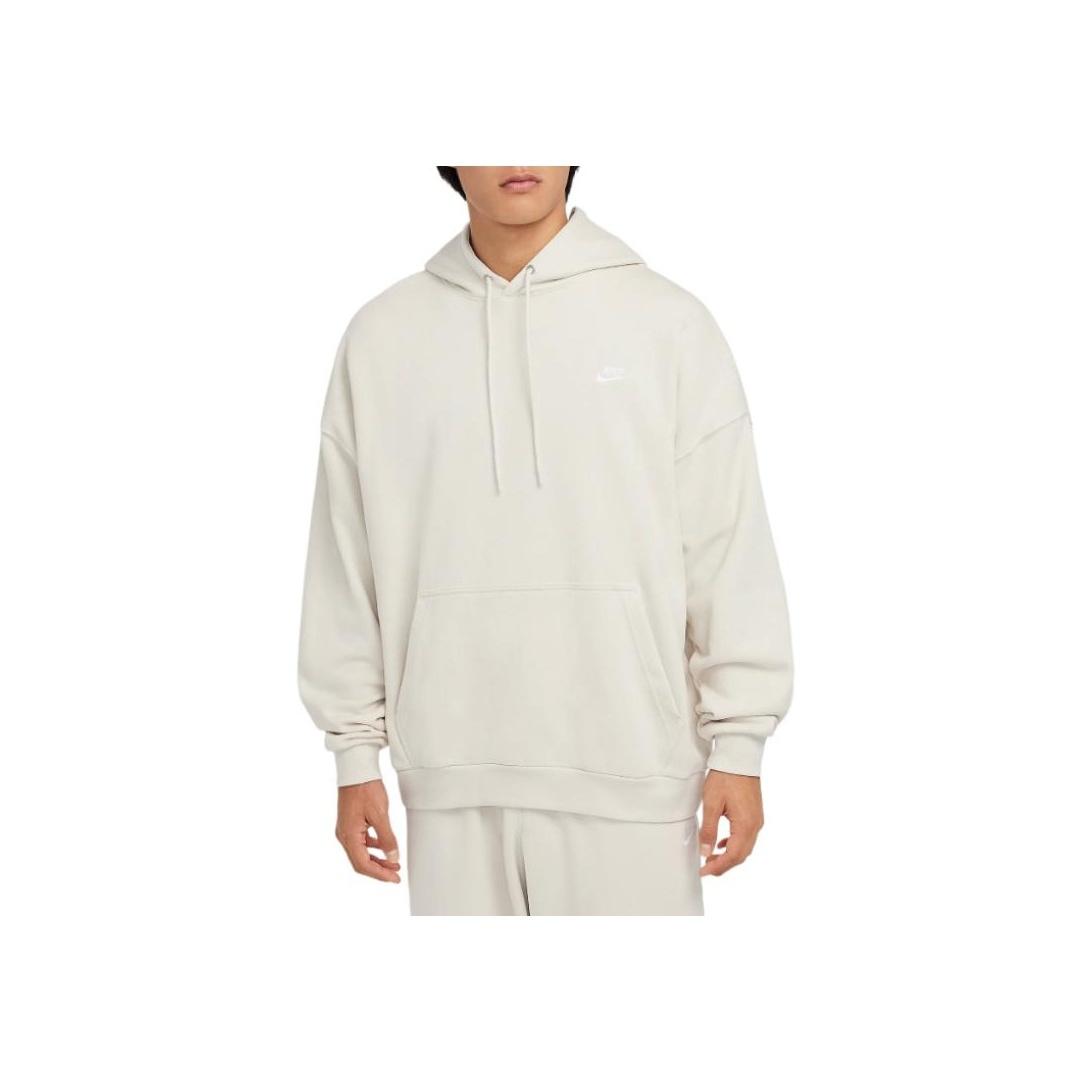 

Nike Свободная толстовка с длинным рукавом и вышитым логотипом, мужская толстовка белого цвета HJ1817-104 S