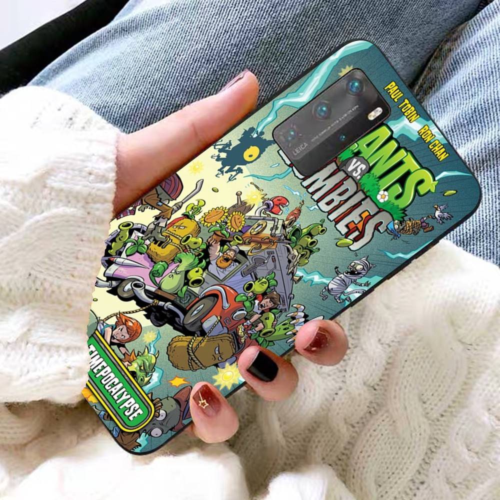 P-Plants Vs Z-Zombies SPIEL Handyhülle Für Huawei P 8 9 10 20 30 40 50 Pro Lite Psmart Honor 10 lite 70 Mate 20lite