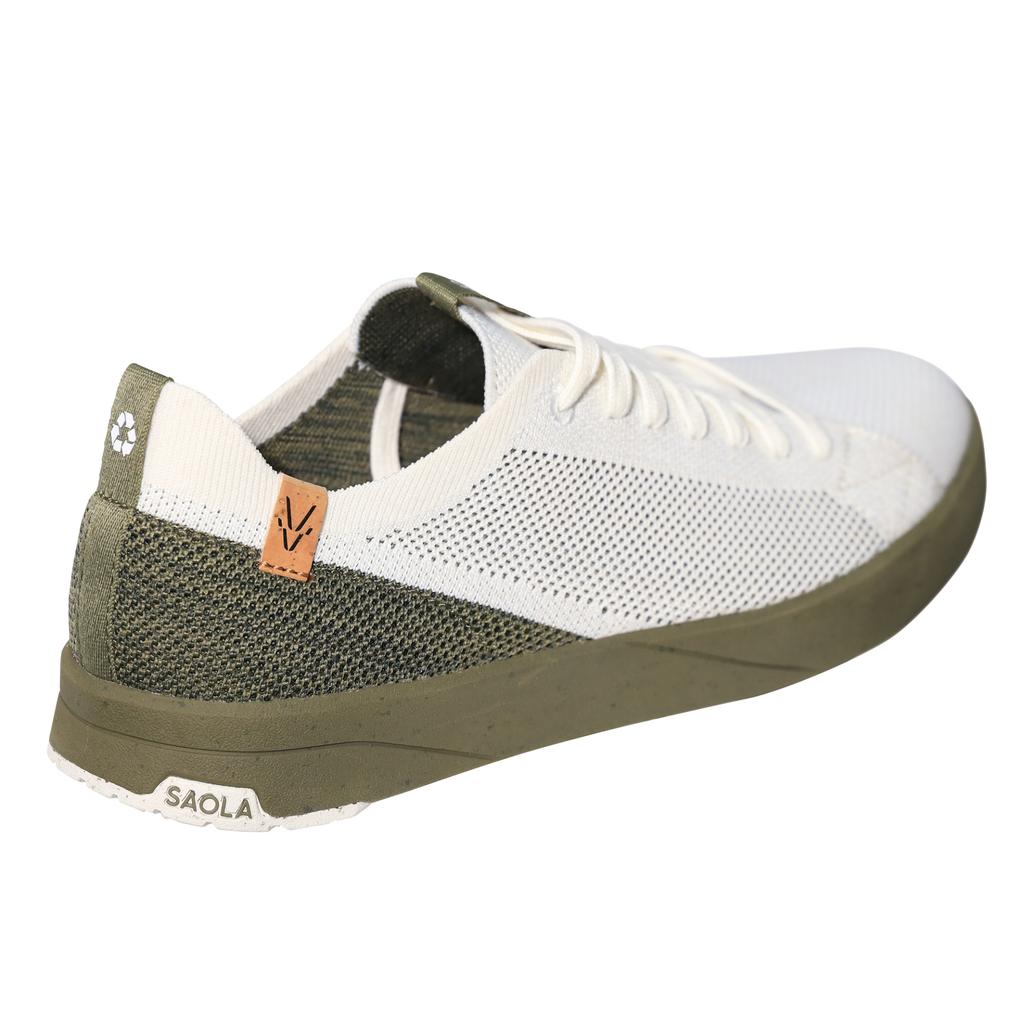 Saola Cannon Knit 2.0 M White-Burnt Olive