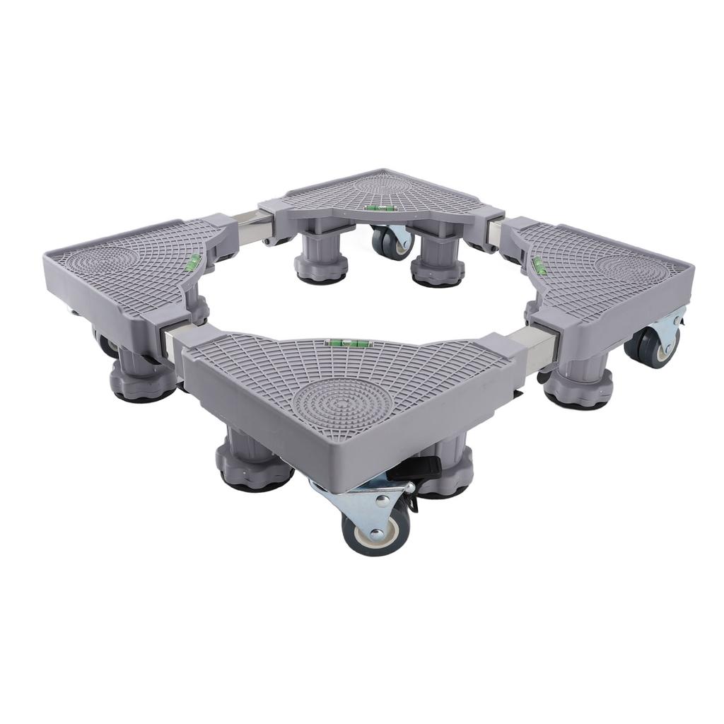 Waschmaschinenroller Universal Rutschfest PVC Edelstahl 660lb Tragfähigkeit 360 Grad Drehbar