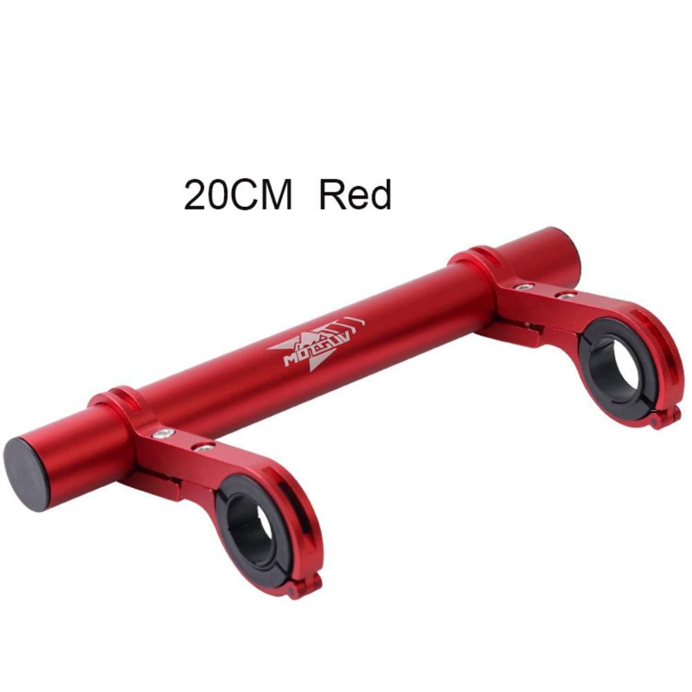 Aluminum Alloy Handlebar Extension Bracket 10/20/30cm Lamp Support Rack  Mountain Road Bike