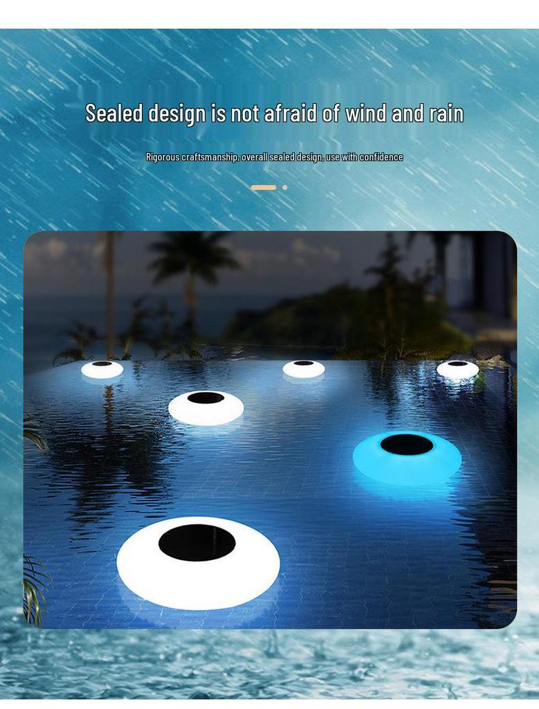 Solar UFO Floating Pool Light: Outdoor Landscape & Lawn Lighting
