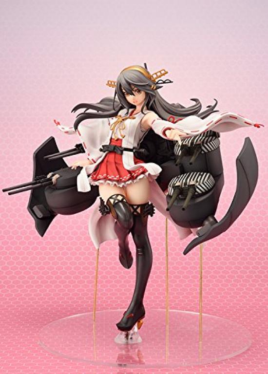 AMAKUNI Kantai Collection Haruna Kai Ni PVC Model Approximately 23cm Tall Japan Limited -KanColle- Pre-painted 17 Scale, [Hobby Edition]