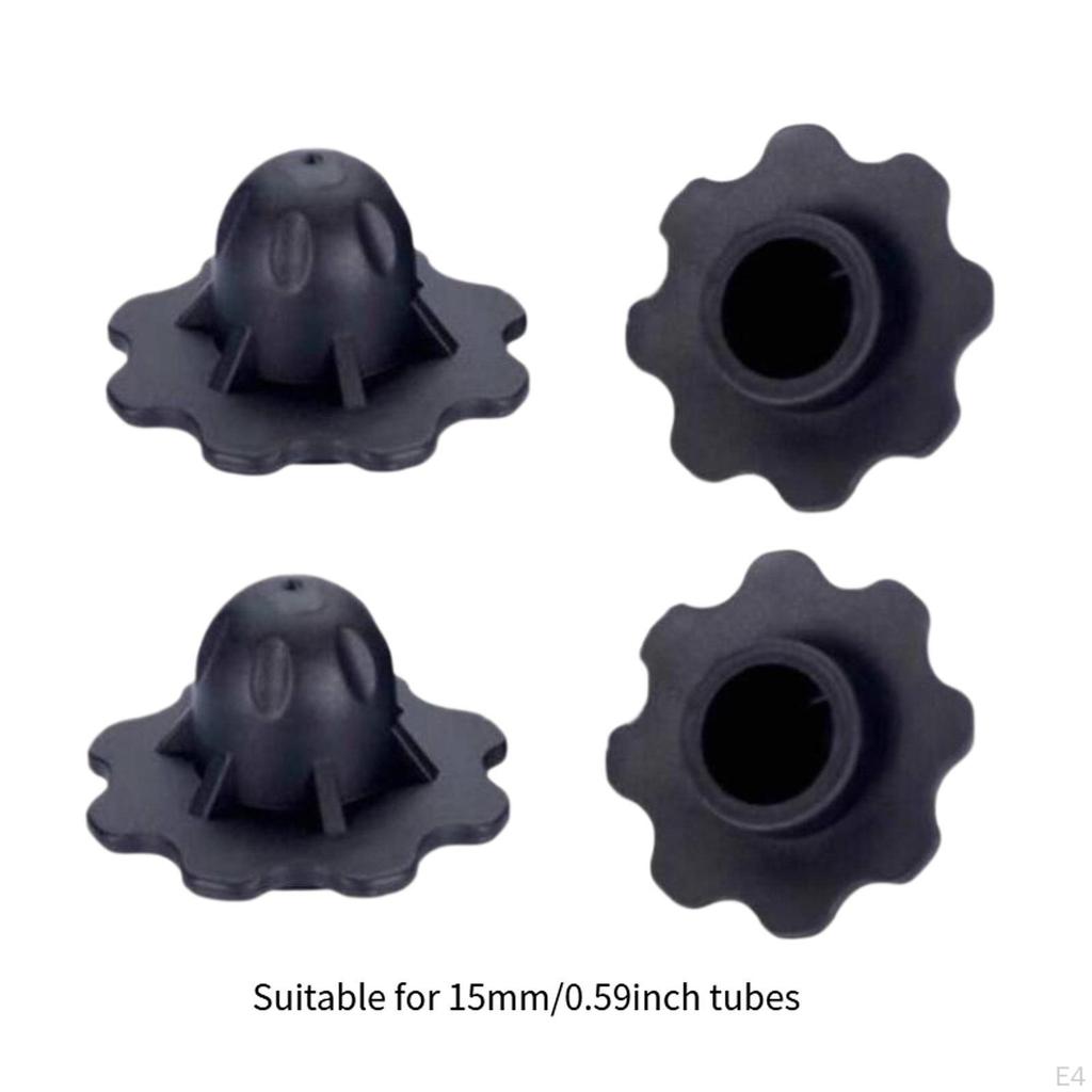 4 Stück Rutschfeste Stuhlbeinkappen für Tischfüße und Möbel