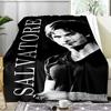 Coperta Morbida Damon Salvatore Romance in Flanella per Divano, Interno, Campeggio, Soggiorno, Ufficio, Sedia e Letto Morbido Regalo di Compleanno