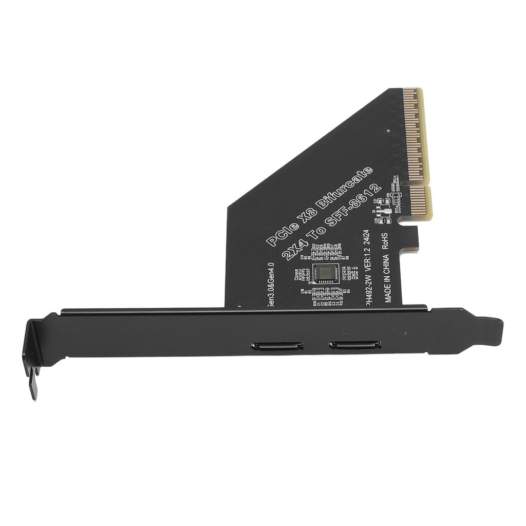 PCIe 4.0 X8 to Oculink Card High Speed Data Transfer 128 GT s SFF 8612 Secure Connection External Graphics Card for