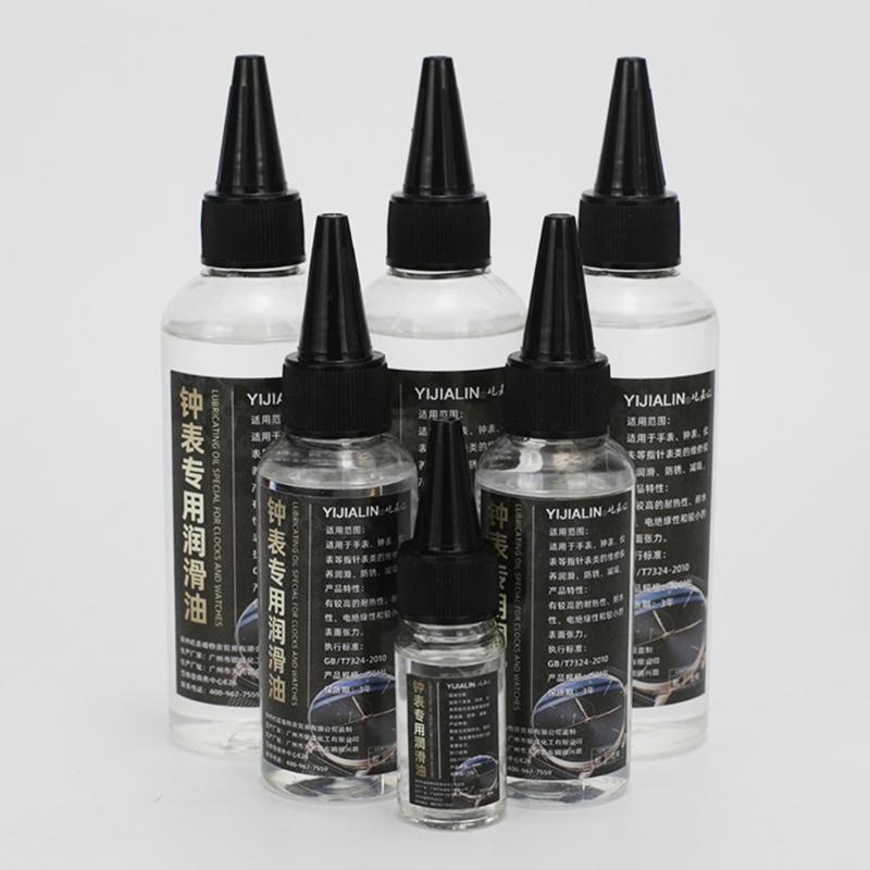 10/50/100ml Watches Lubricants Oil Professional Clock Oil Waterproof Synthetic Oil Maintenance Watchmaker Repair Tool