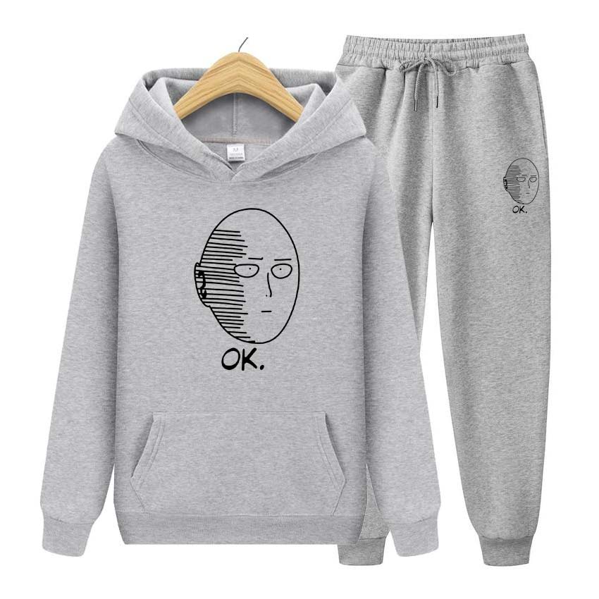 Autumn Winter Couple Suit Jogging Fashion  Men Womens Hoodies Tracksuits Jogger Pants thick Warm Clothes Men