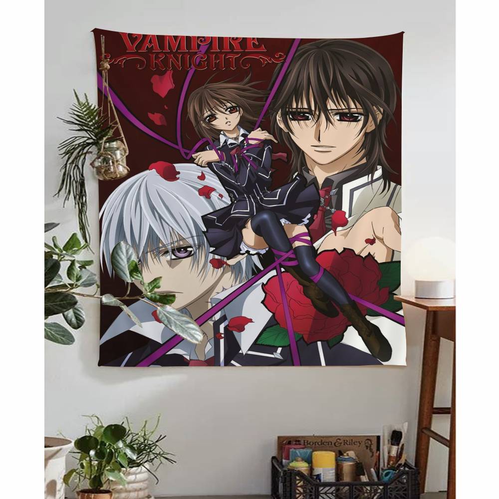 1PC Anime VVampire Knight Cartoon Tapestry Wall Hanging Decoration Household Home Decor