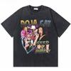 Rare Washed Vintage Doja Cat Keep It Juicy Graphic Tshirts Men Women Fashion Hip Hop Oversized Tshirt Mens Aesthetic T Shirts