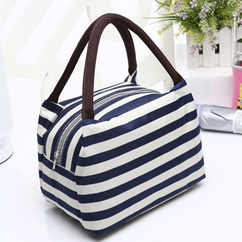 Trendy Mini Pu Tote Bag For Women With Cute Cat Pattern And Denim Lining