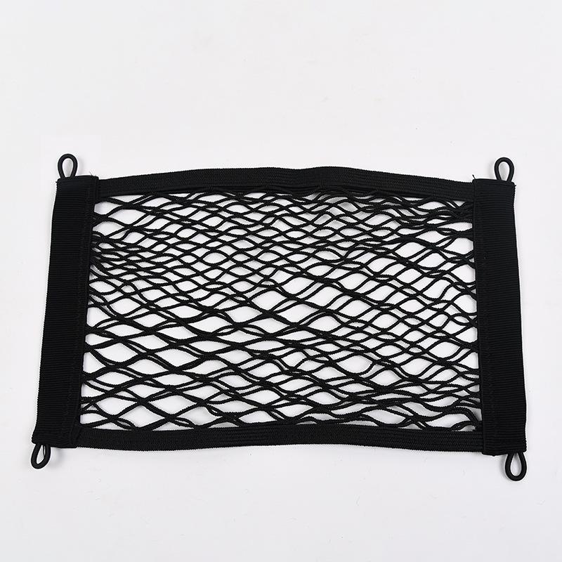Dual-Layer Mesh Storage Bag for Electric Scooter Front Basket