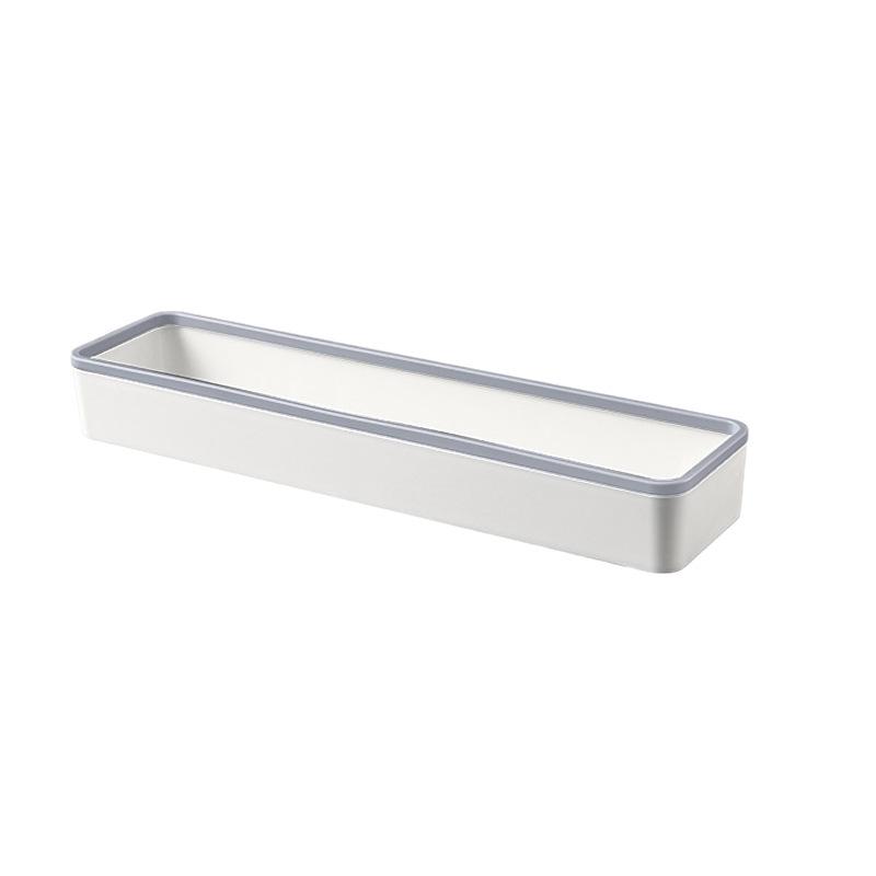 Wall-Mounted Bathroom & Kitchen Storage Rack, No-Drill
