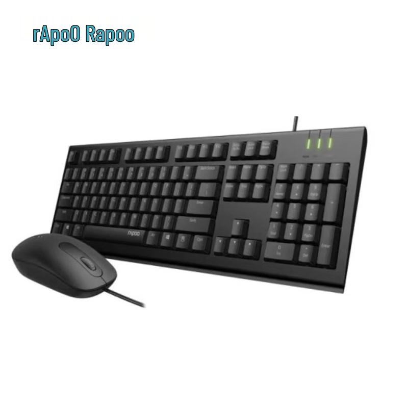 Rapoo X120 PRO Wired Keyboard Mouse Combo