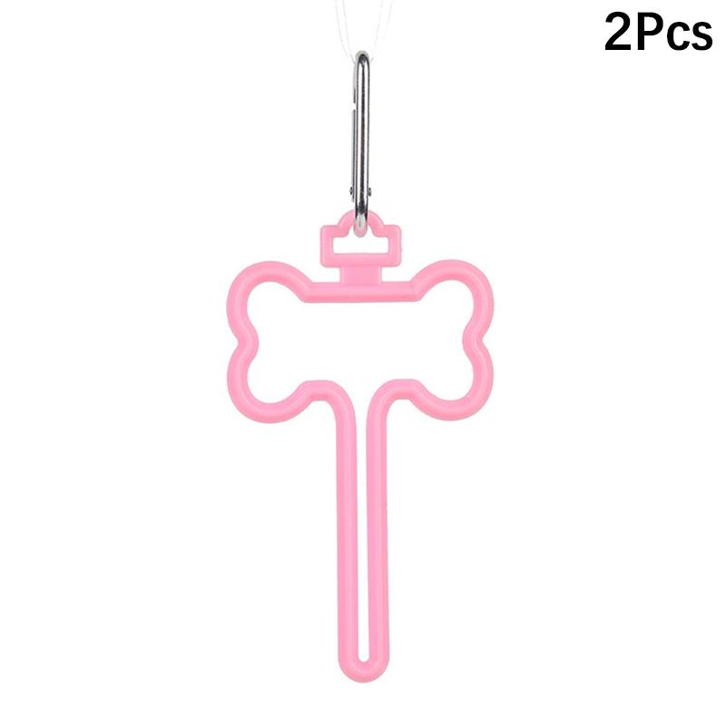 

2 шт. Легкий в переноске держатель для пакетов для собачьих отходов, клипса для переноски отходов питомца, держатель для пакетов для собачьих отходов без рук, товары для уборки за собаками