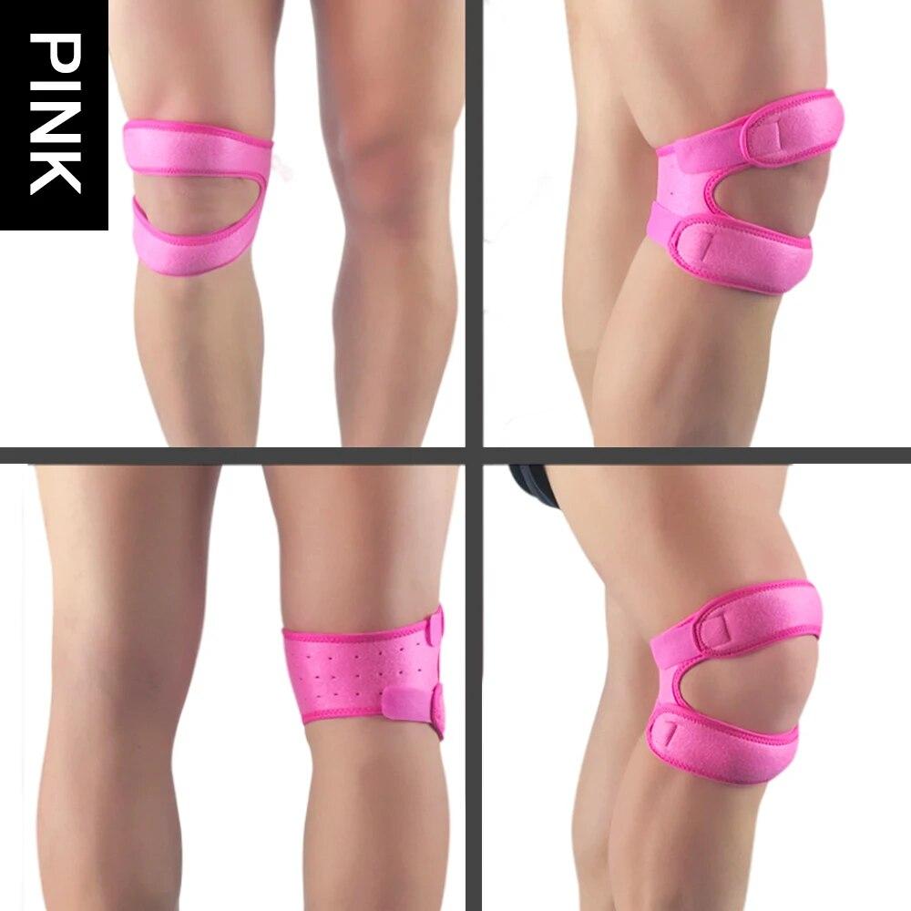 

1 шт., регулируемые наколенники из неопрена, поддержка колена для бега, артрита, джемпер, теннис, баскетбол, облегчение боли в колене