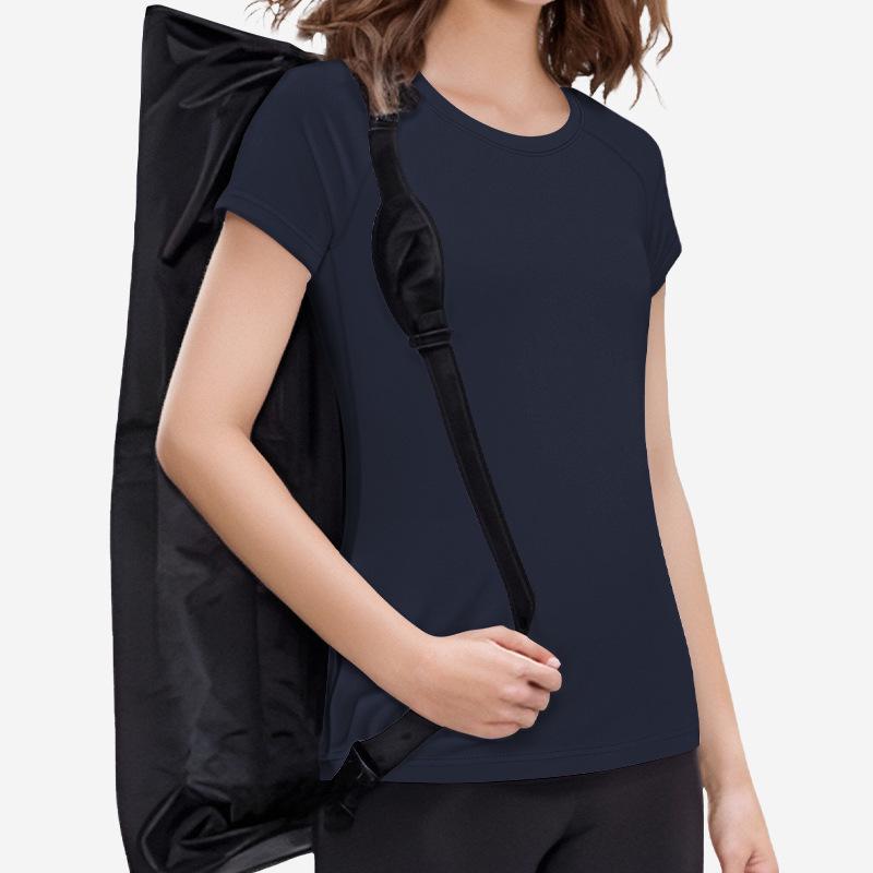 Women's Quick-Dry Mesh Yoga T-Shirt - Loose Fit, Short Sleeve Sportswear for Spring/Summer Fitness and Running