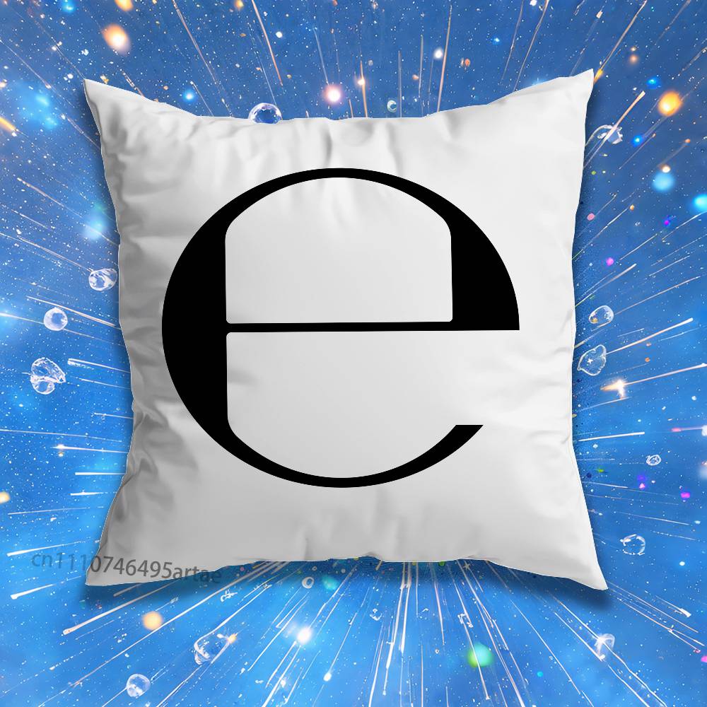BBladee Crest Pillow Case For Home Bedroom Car Office Decoration Living Room Sofa Cushion Cover Suitable