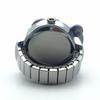 Rio Grande Square Design Finger Ring Watch, One Size Fits All, Unisex (Black) ZM-WATCH5842-BK