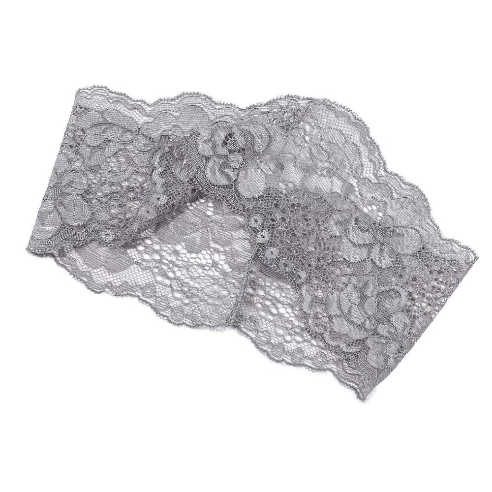 Wide Lace Floral Headbands Korean Mesh Elastic Hair Bands Hollow-Out Lightweight Headwrap  Women