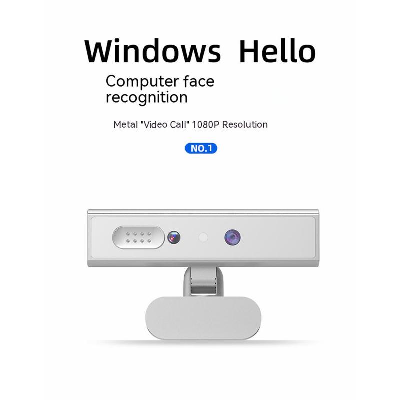 Cheap Face Recognition cam Windows Hello Unlock 1080p Video Call