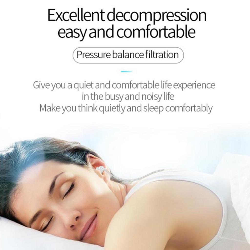 Noise Reduction Headphones with Microphone 3.5mm Wired Earphones Sleeping Headphone Give You a Good Sleep Black White