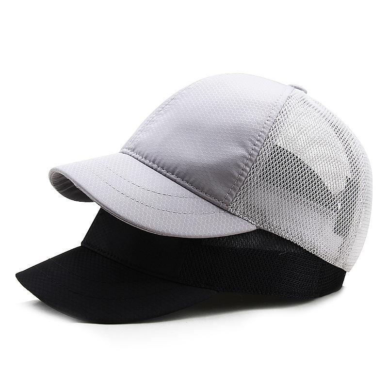 Outdoor Men Women Sun Visor Hats Lightweight Waterproof Breathable Sports Hat UPF50+ Ultra Thin Cooling Baseball Hats Short Brim