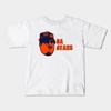 Boys Girls Soft Cotton Graphic Tees Da Bears Breathable Daily School Wear Kids T-Shirts