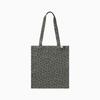 FLORAL COTTON ECO BAG, KHAKI