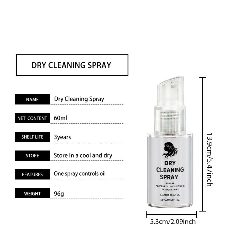Leave-In Dry Hair Spray, Naturally Voluminous, Lustrous And Lustrous, Gentle Ingredients, Daily Convenient Hair Care Spray