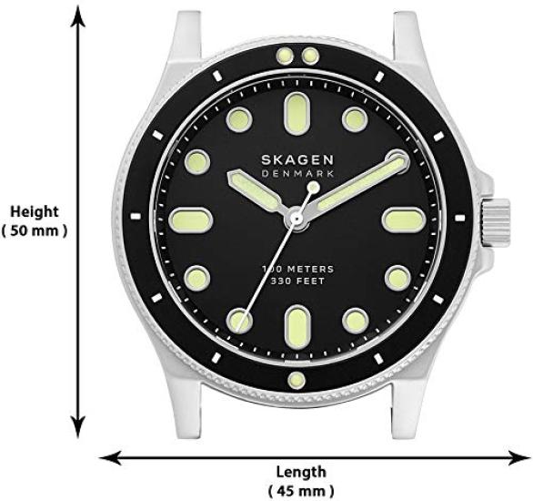 Skagen FISK SKW6666 Men's Watch, Officially Imported, Silver