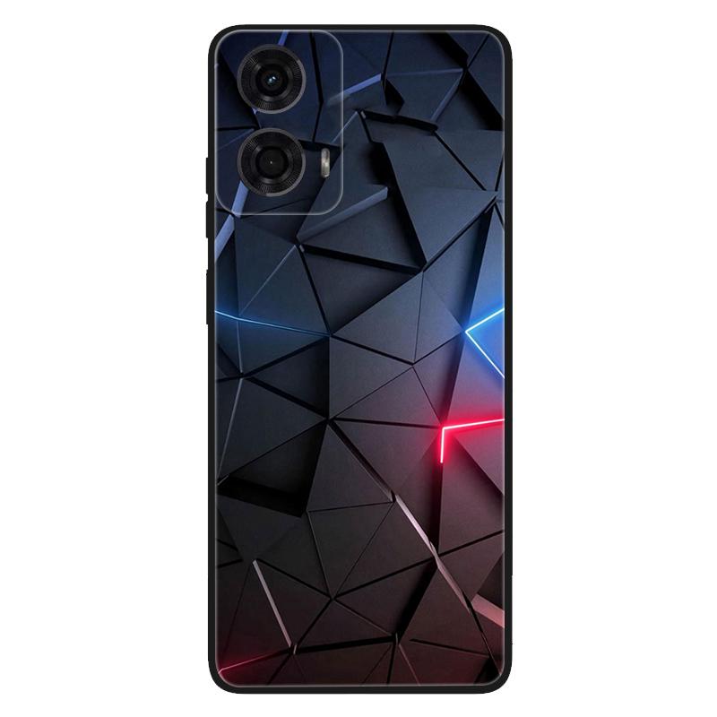 For Moto G85 5G Case TPU Space Soft Silicone Back Cover Phone Cases For Motorola Moto E14 MotoG85 Wolf Protective Cool funda