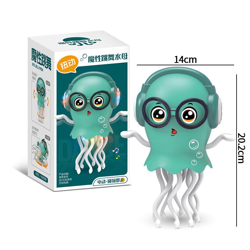 Electronic Dancing Squid Toys Magical Dancing Jellyfish Led Glowing Light Music Playful Dancing Octopu Best Kids Festival Present