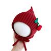 Thick Infant Winter Hat Soft Girls Knitted Hat Fashion Baby Hooded Hat