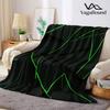 Neon Green Triangle Flannel Blanket Warm Soft Halloween Christmas Decorative Couch Warm Cozy All-Season Gift